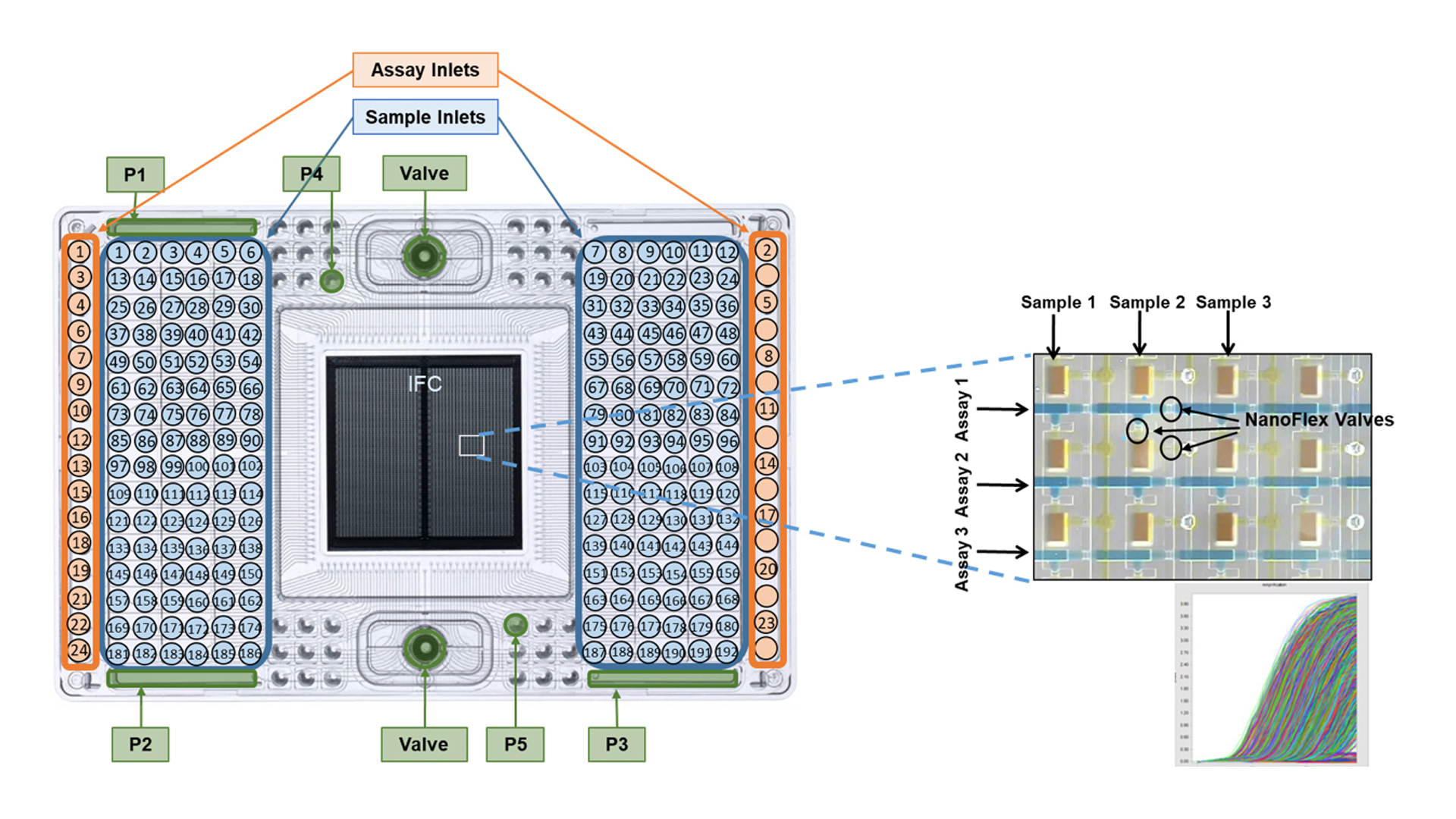 Fluidigm PCR chip